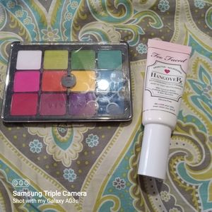 Viseart VPE08 EDITORIAL BRIGHTS pressed powder Pigment Palette and bonus primer